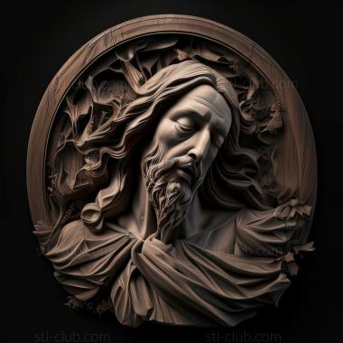 3D model st jesus (STL)